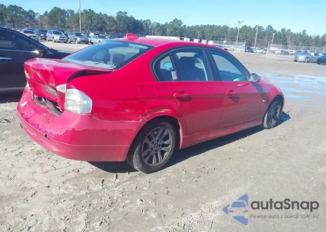 2006 BMW 325I z USA, uszkodzony, nr VIN WBAVB13536KX51200